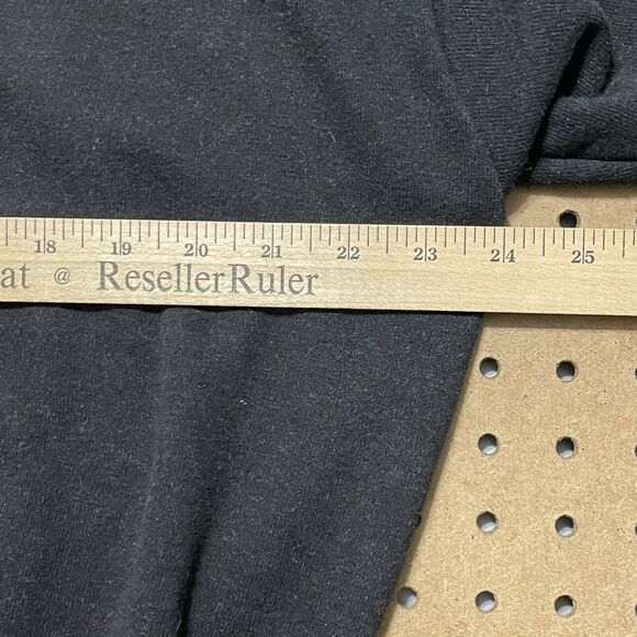 Aviator Nation Sweatshirt Women Large Black Lightning Bolt Hoodie USA Adult RARE - Picture 6 of 8